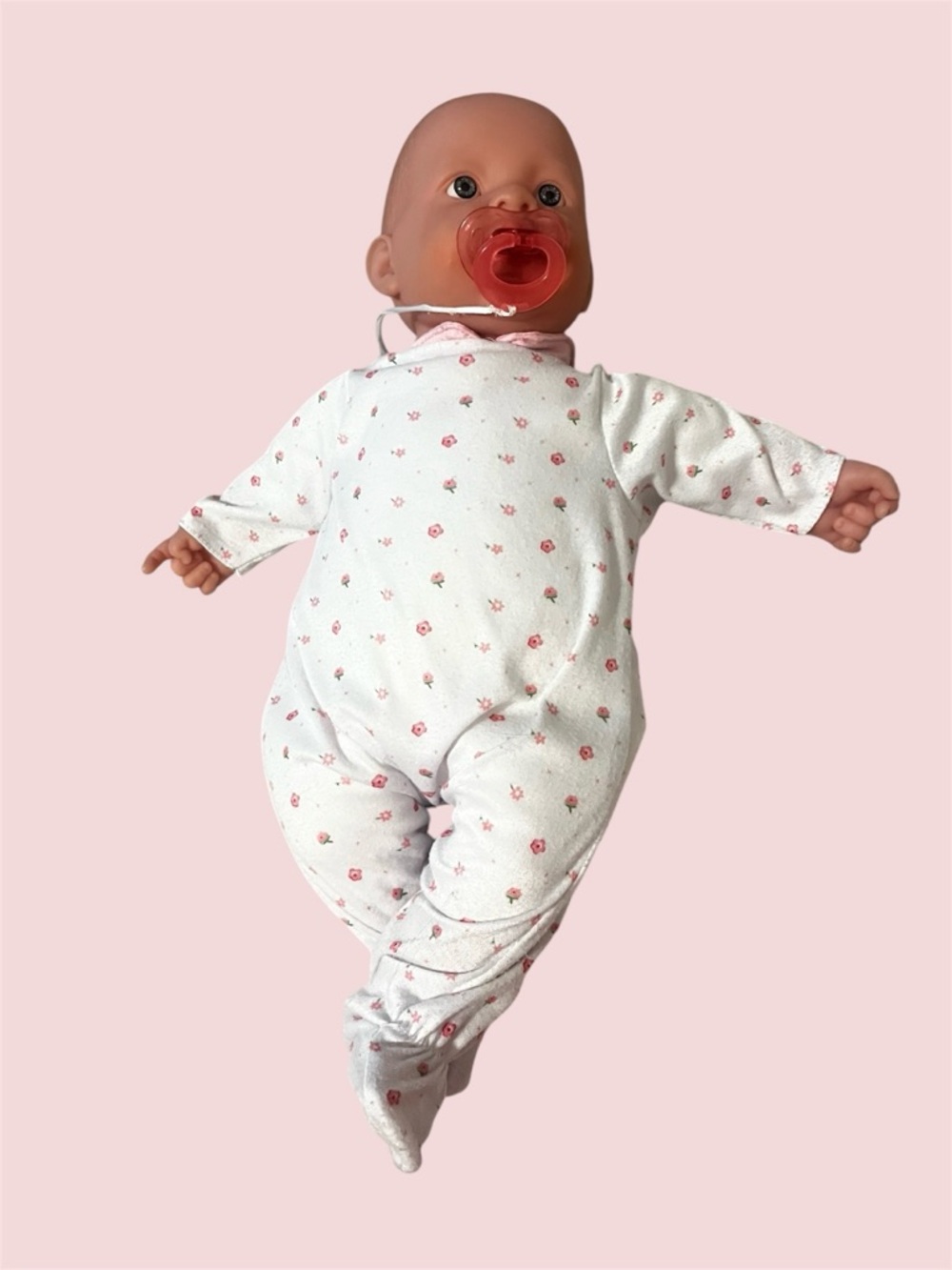 Berenguer 18 inch Baby Doll  Soft Body Doll Semi Realistic 4 Outfits  & Pacifier